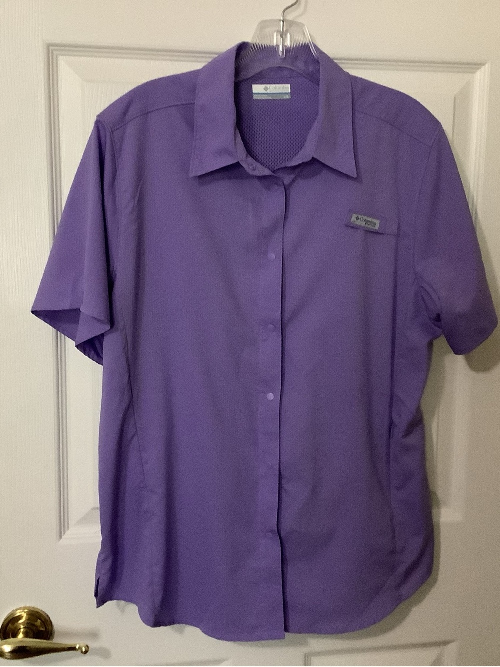 Columbia Women’s Shirt Top L Lavender